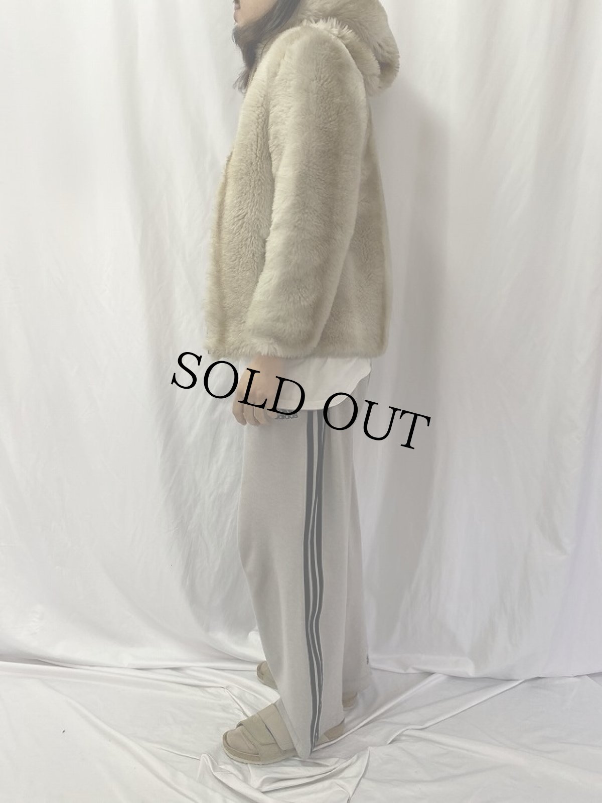 画像7: 70's フェイクファージップパーカー (7)