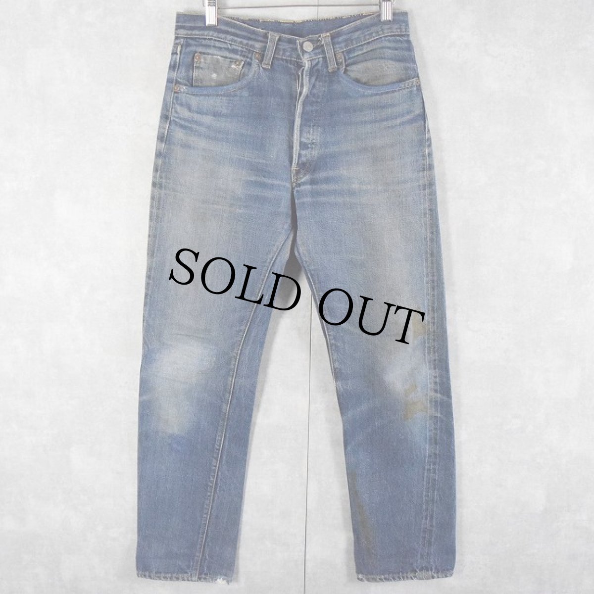 画像1: 60's LEVI'S 501 A TYPE デニムパンツ W30 (1)