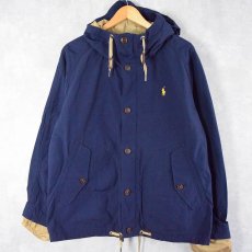 画像1: POLO Ralph Lauren コットンナイロンパーカー L (1)