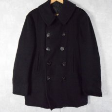 画像1: 40's U.S.NAVY 10ボタン Pコート (1)
