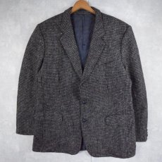 画像1: 90's Harris Tweed ツイードテーラードジャケット (1)