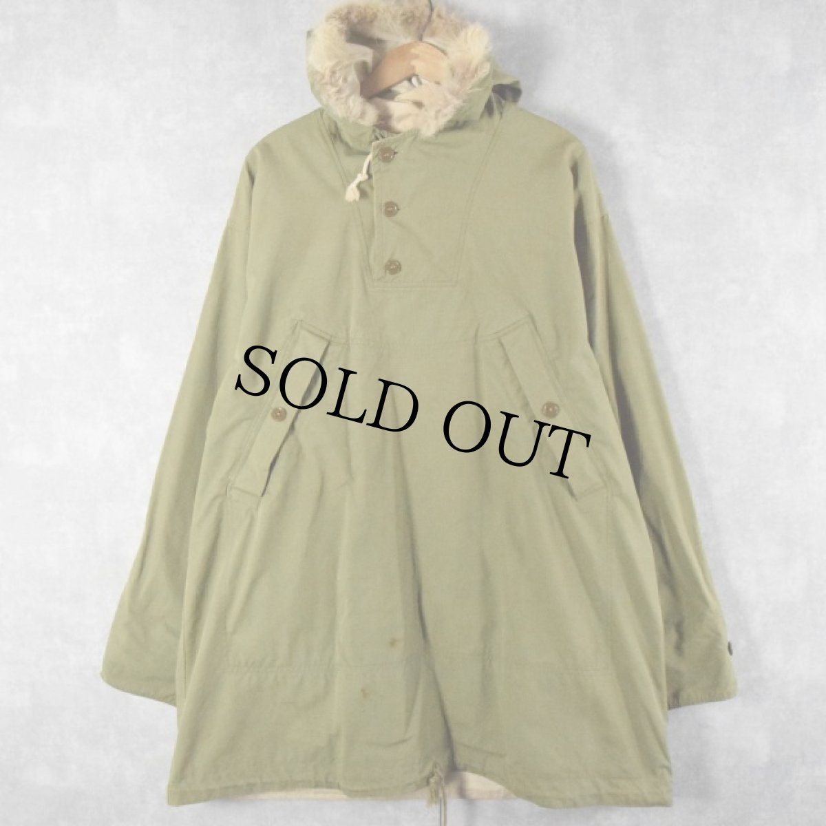 画像1: 40's U.S.ARMY M-42 山岳部隊 SKI-REVERSIBLE PARKA MEDIUM (1)