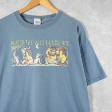 画像1: 90's かいじゅうたちのいるところ USA製 絵本プリントTシャツ XL (1)
