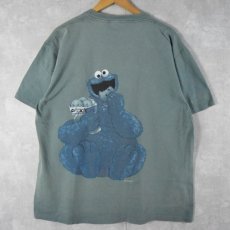 画像1: 90's COOKIE MONSTER USA製 "Calvin Klein"パロディTシャツ XL (1)