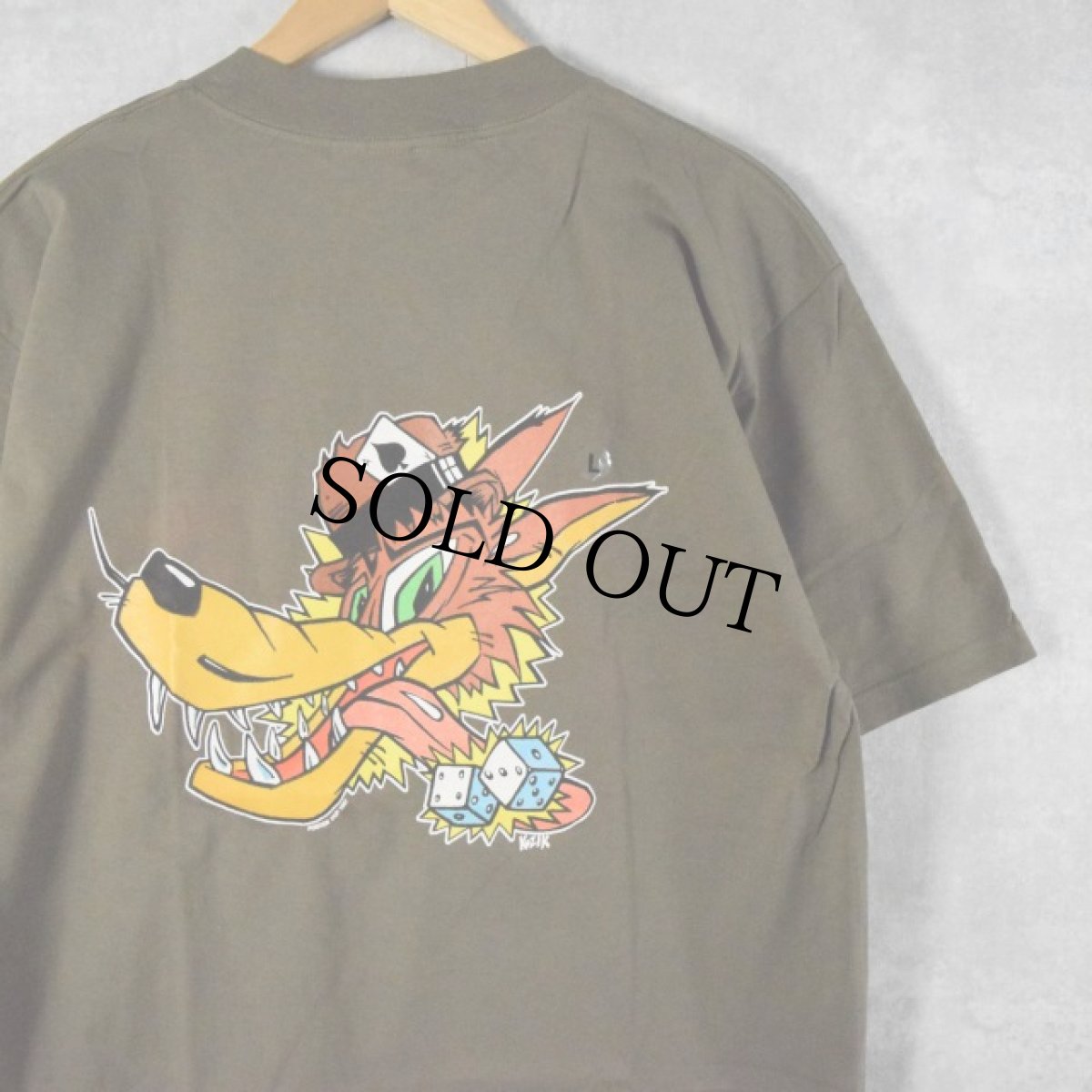 画像1: 90's KOZIK アートプリントTシャツ L DEADSTOCK (1)