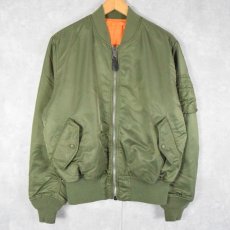 画像1: 民間品 ALPHA INDUSTRIES,INC. MA-1 フライトジャケット MEDIUM (1)