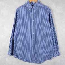 画像1: 90's Brooks Brothers USA製 ストライプ柄 ボタンダウンシャツ SIZE16 1/2-4 (1)