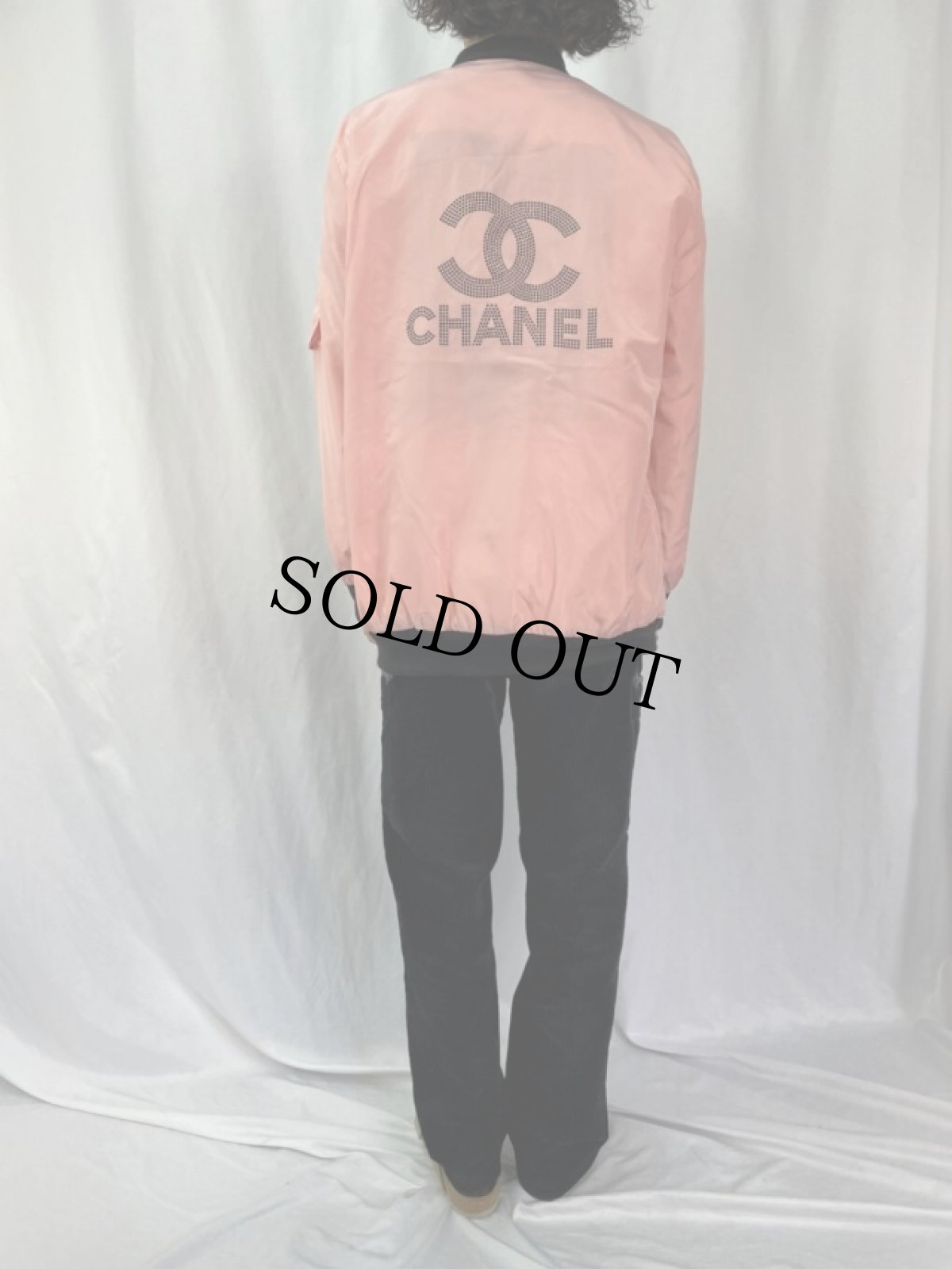 画像4: ブート CHANEL ココマーク ライトストーンデザイン ジップジャケット (4)