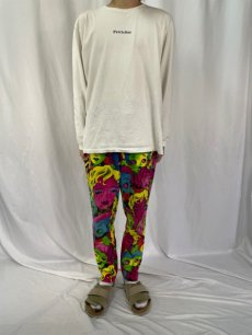 画像2: 90's Gianni VERSACE Jeans Couture ITALY製 "MARILYN Monroe BETTY Boop" 総柄パンツ W28 (2)