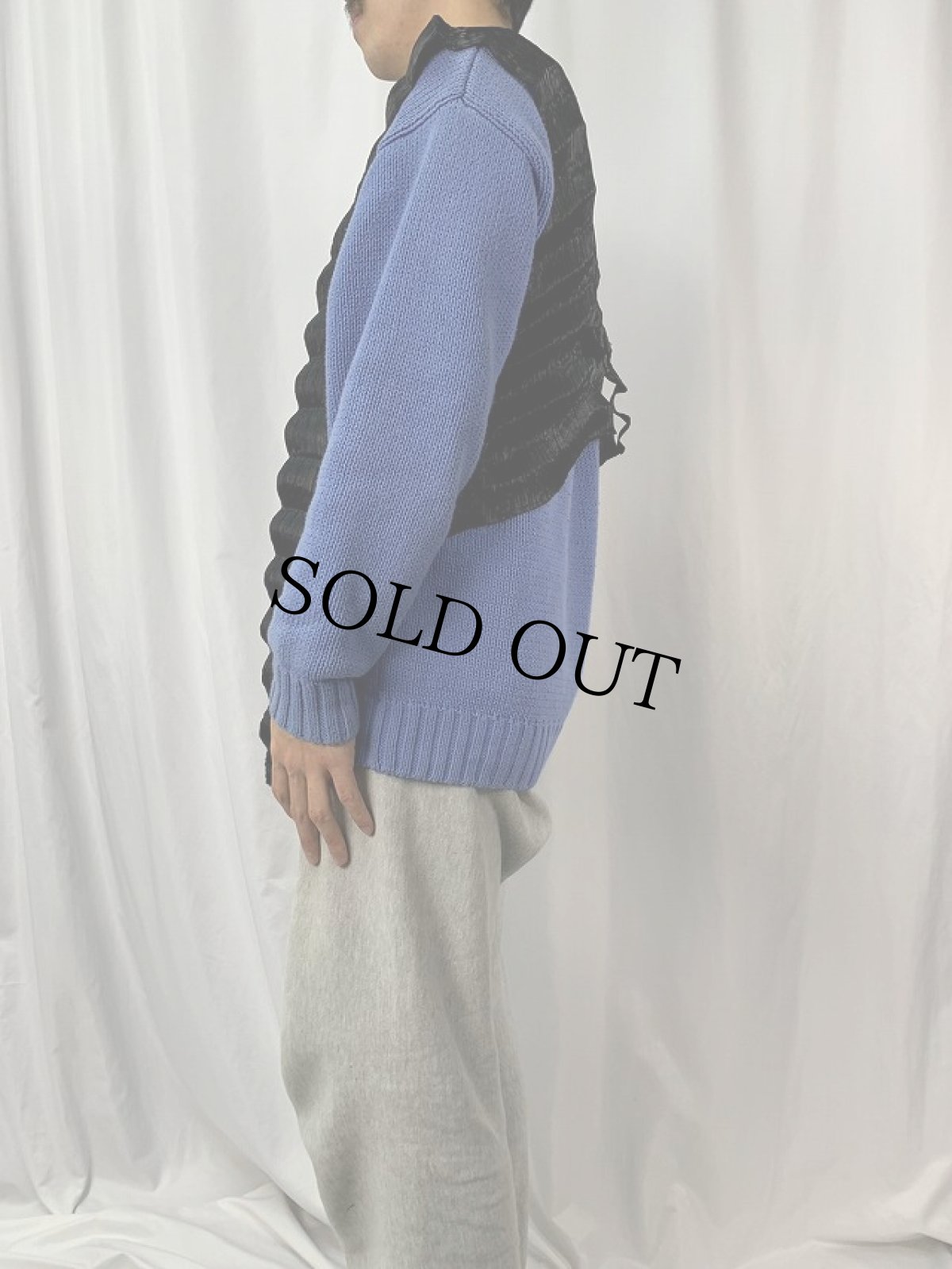 画像3: 94SS ISSEY MIYAKE JAPAN製 ウェーブプリーツデザイン ジレベスト (3)