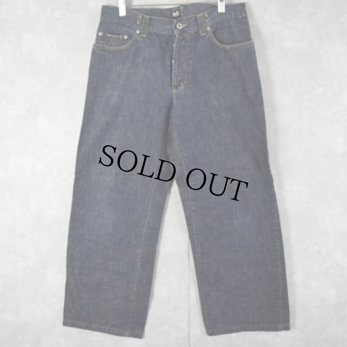 画像2: 90's〜 D&G DOLCE&GABBANA ITALY製 デニムパンツ W34 (2)