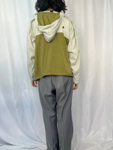 画像4: X-LARGE USA製 エンボスロゴ 2トーンカラー アノラックパーカー XL (4)