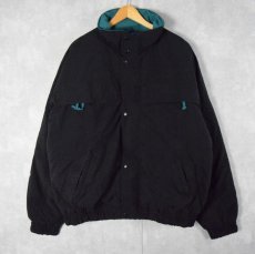 画像1: 80's Eddie Bauer "GOOSE DOWN" 中綿入り ナイロンジャケット XL (1)