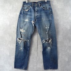 画像1: 70's Levi's 501 66前期 デニムパンツ W31 (1)