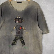 画像1: PRADA ITALY製 ロボットTシャツ  (1)