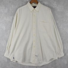 画像1: 90's〜 POLO Ralph Lauren "The Big Shirts" オックスフォードボタンダウンシャツ XL (1)