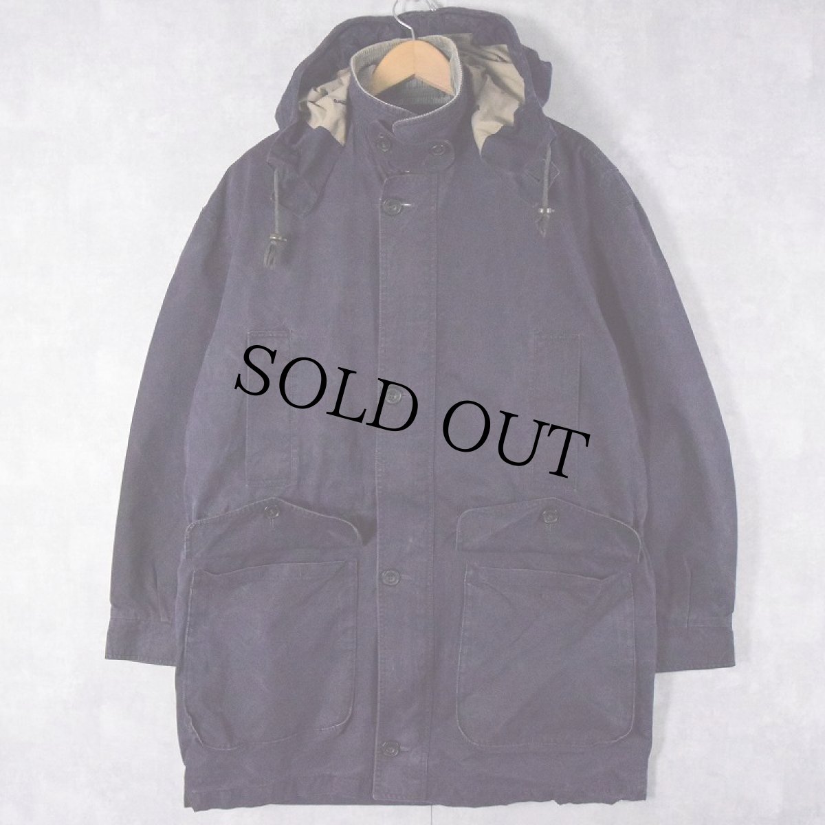 画像1: 90's Barbour ENGLAND製 "VENTILE" ジャケット NAVY SIZE40 (1)