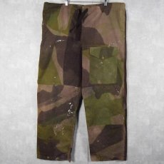 画像1: 40's BRITISH ARMY "SAS" 特殊空挺部隊 ブラッシュストロークカモ トラウザーズ (1)