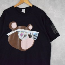 画像1: Kanye West GLOW IN THE DARK TOUR ヒップホップTシャツ XL (1)