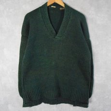 画像1: VINTAGE Vネックセーター  (1)