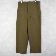 画像1: 50's CANADIAN ARMY バトルドレスパンツ SIZE5 (1)