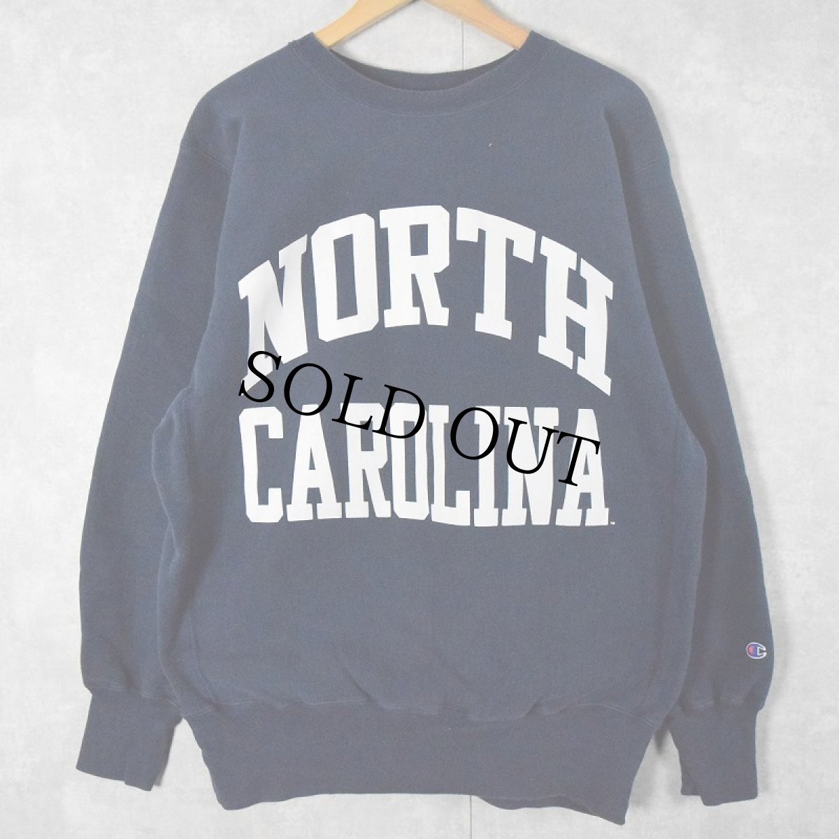 画像1: 90's Champion REVERSE WEAVE "NORTH CAROLINA" XL (1)