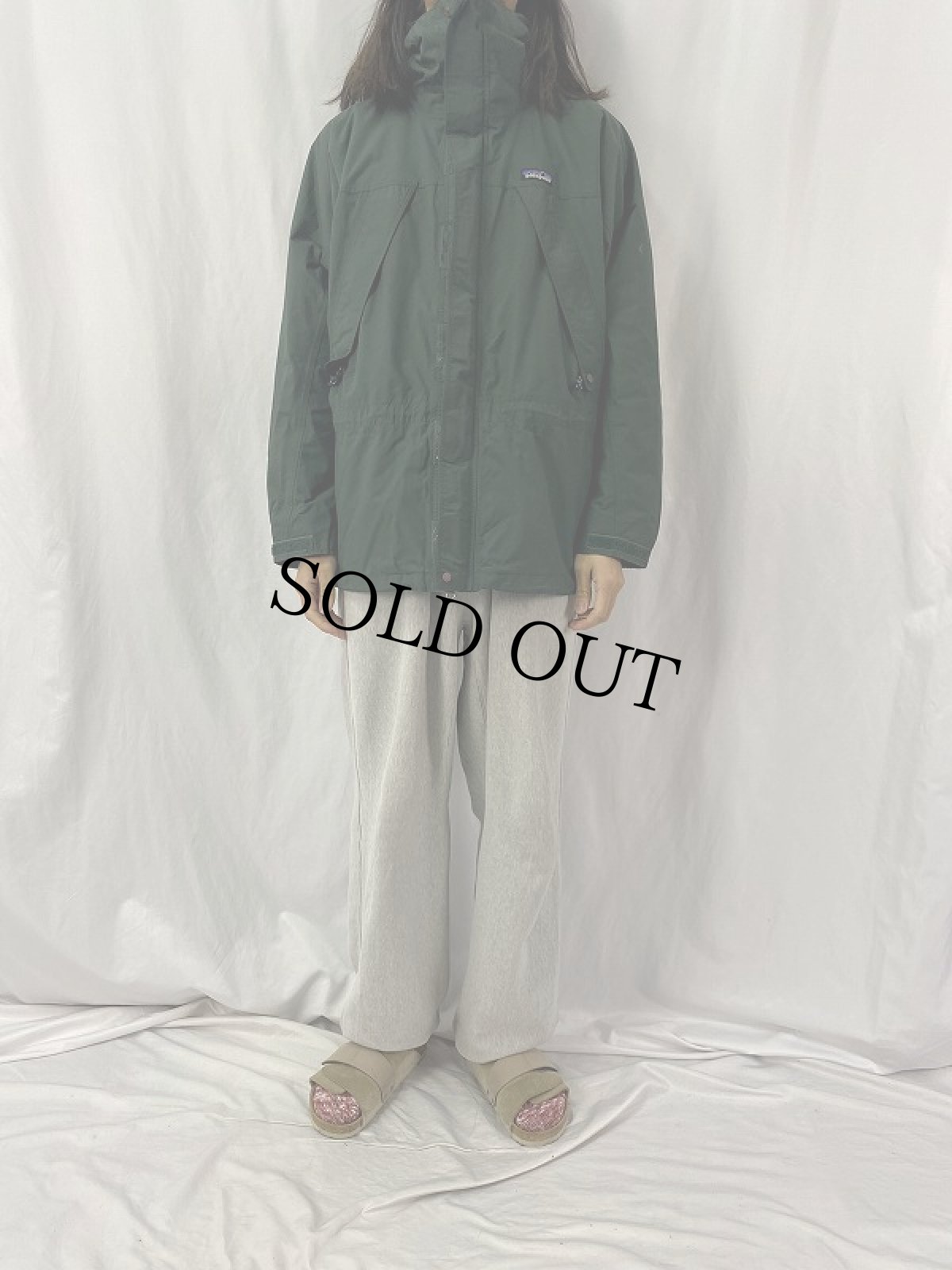 画像2: 90's Patagonia ガイドシェルジャケット S (2)