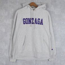 画像1: Champion REVERSE WEAVE "GONZARA" プリントスウェットフーディー L (1)