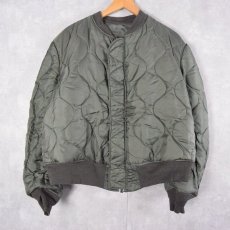 画像2: 民生品 90's ALPHA INDUSTRIES,INC. MA-1 フライトジャケット X-LARGE (2)