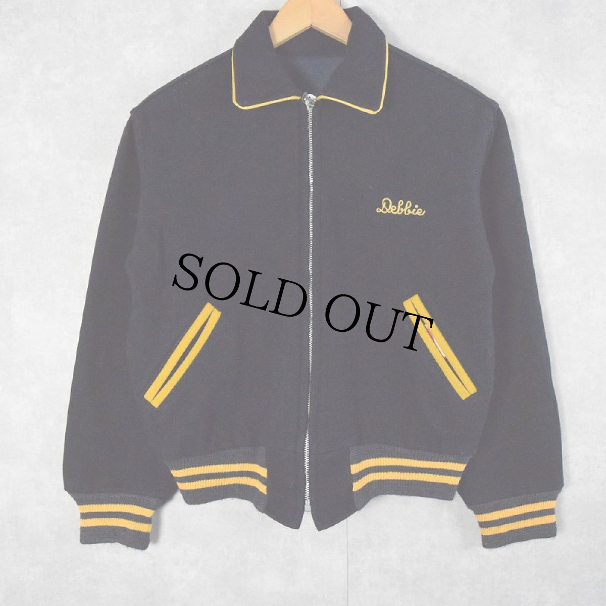 画像2: 70's UNION EMBLEM リバーシブルスタジャン (2)