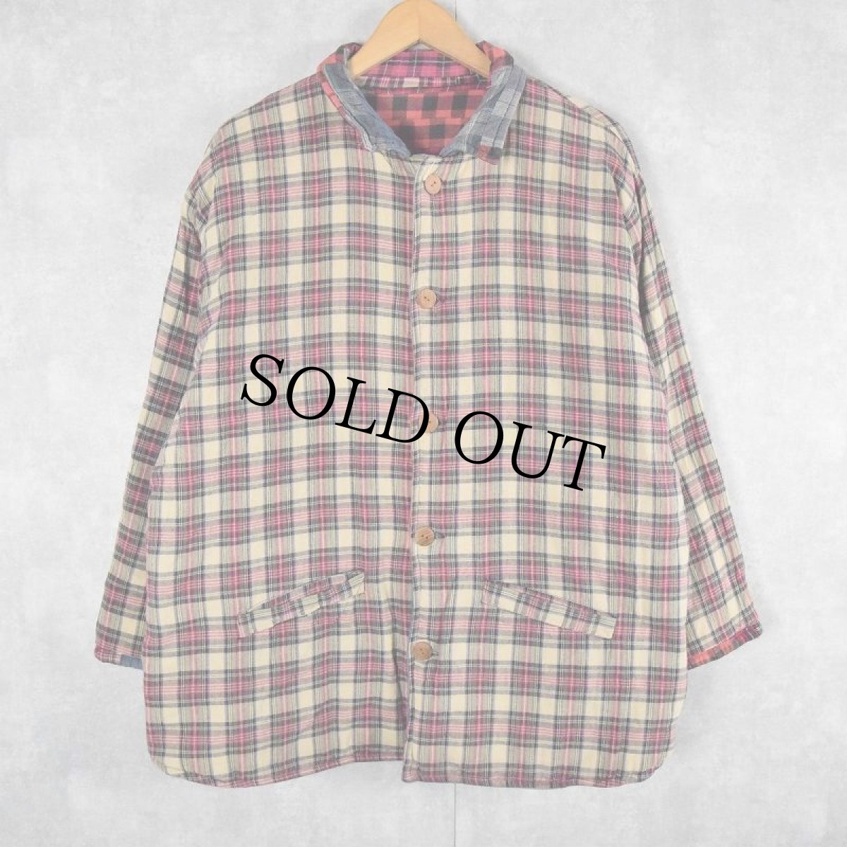 画像2: Patch Magic パッチワーク キルティング ジャケット (2)