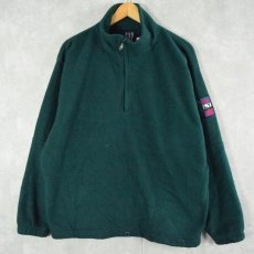 画像1: 90's GAP "Alpine LT SERIES" ハーフジップフリースジャケット M (1)