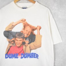 画像1: 90's DUMB AND DUMBER コメディ映画プリントTシャツ XL (1)