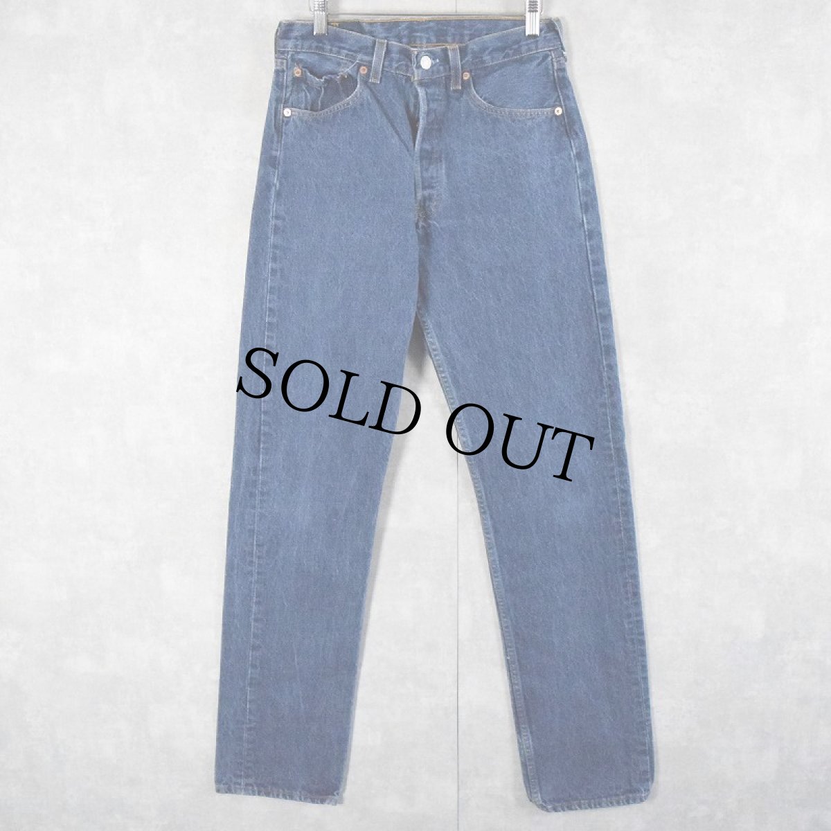 画像1: 90's Levi's 501 USA製 デニムパンツ W28 (1)