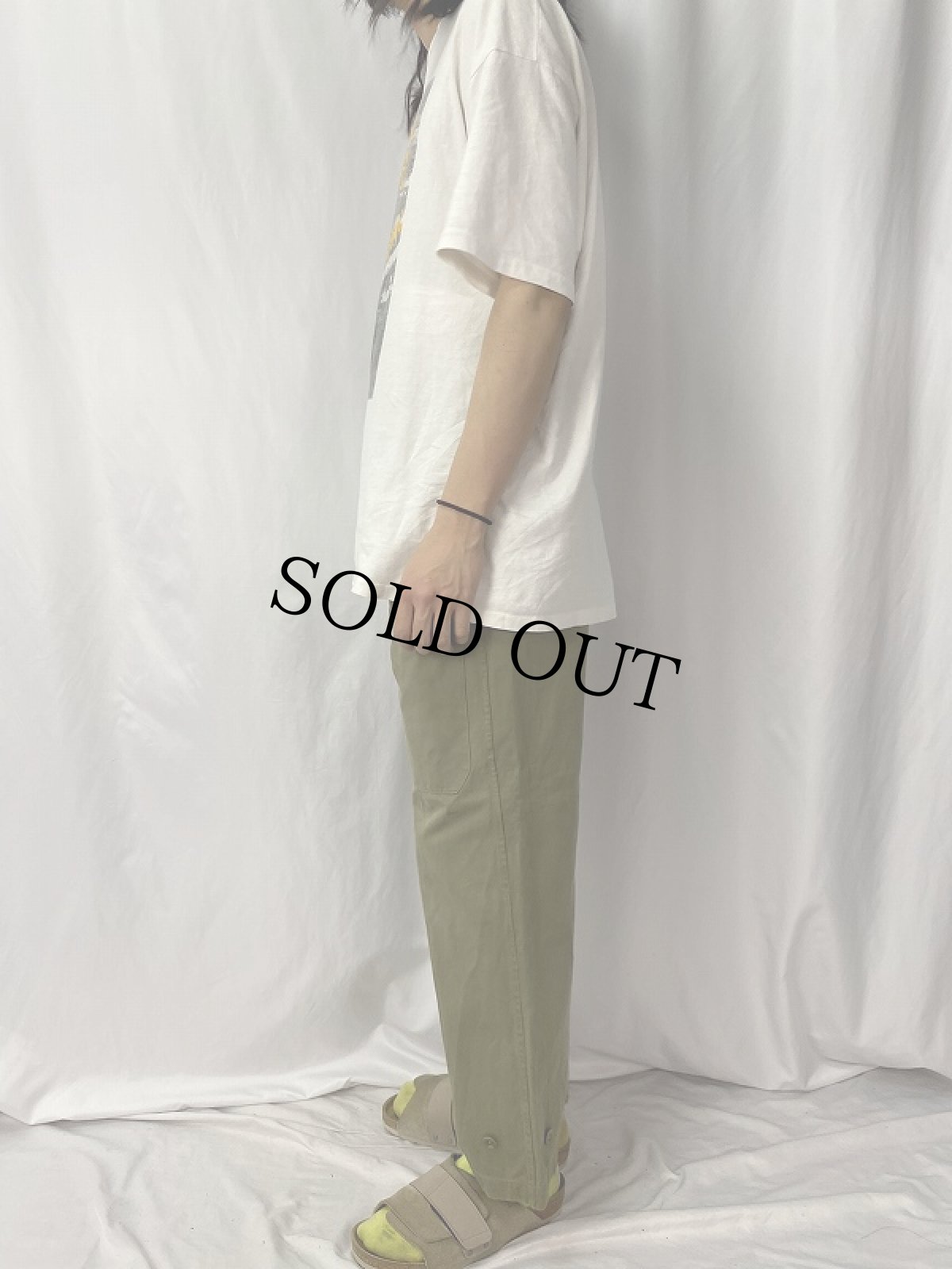 画像3: 50's Belgian Army "Cotton-Drill" フィールドパンツ W31 (3)