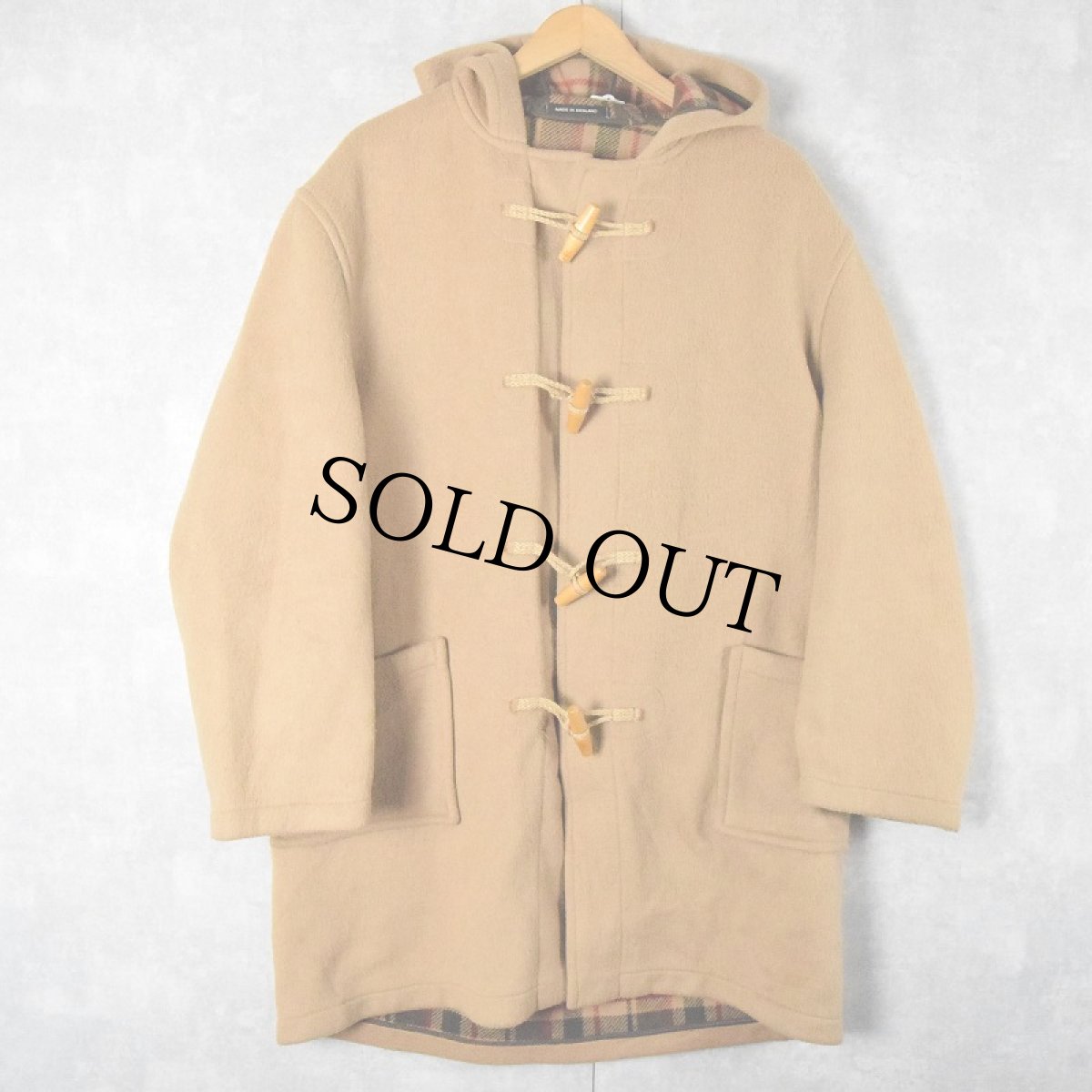 画像3: [お客様お支払い処理中]90's ORVIS ENGLAND製 メルトンダッフルコート (3)