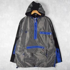 画像1: 90's FUBU ナイロンアノラックパーカー L (1)