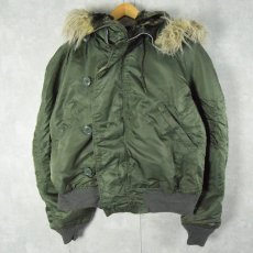 画像1: 民間品 ALPHA INDUSTRIES,INC. N-2B フライトジャケット MEDIUM (1)