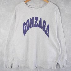 画像1: Champion REVERSE WEAVE "GONZAGA" プリントスウェット XXL (1)