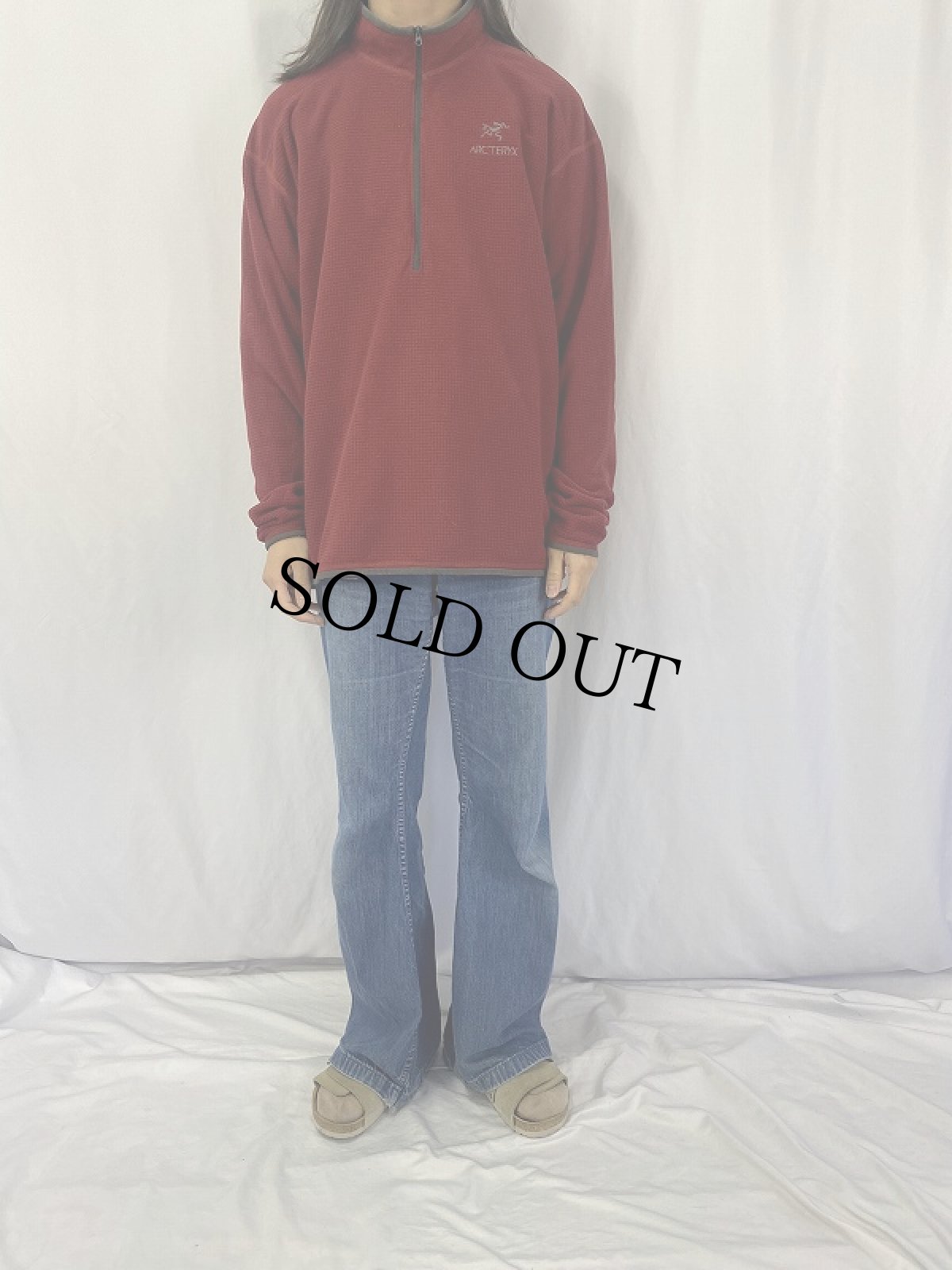 画像2: ARC'TERYX "POLATEC" ハーフジップフリースジャケット XXL (2)