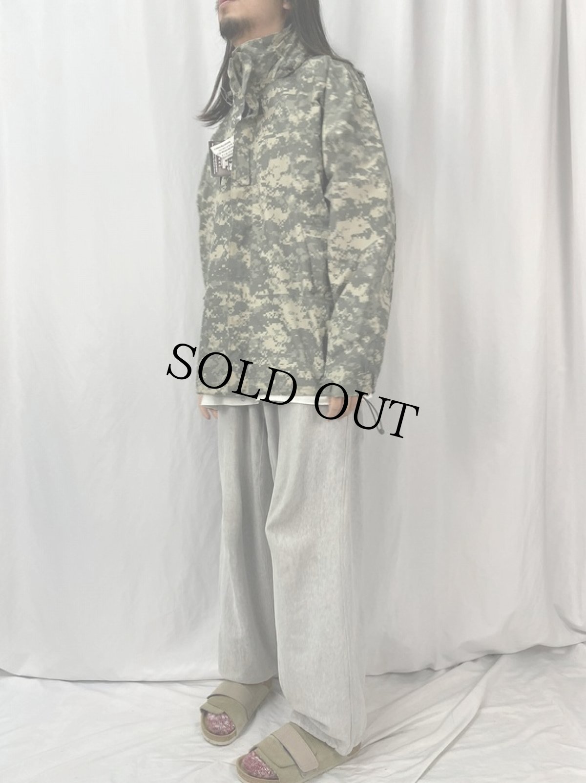 画像3: 2000's U.S.MILITARY ECWCS ACUカモ GORE-TEX パーカー LARGE-REGULAR (3)