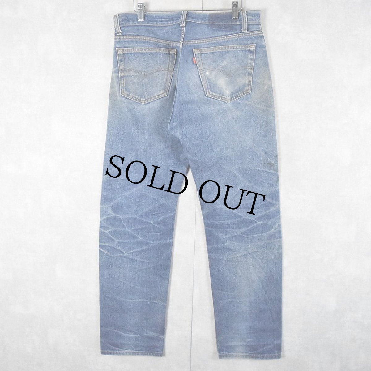 画像2: 80's Levi's 501 USA製 デニムパンツ W33 (2)