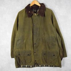 画像1: 90's Barbour ENGLAND製 "BEAUFORT" オイルドジャケット 3ワラント (1)