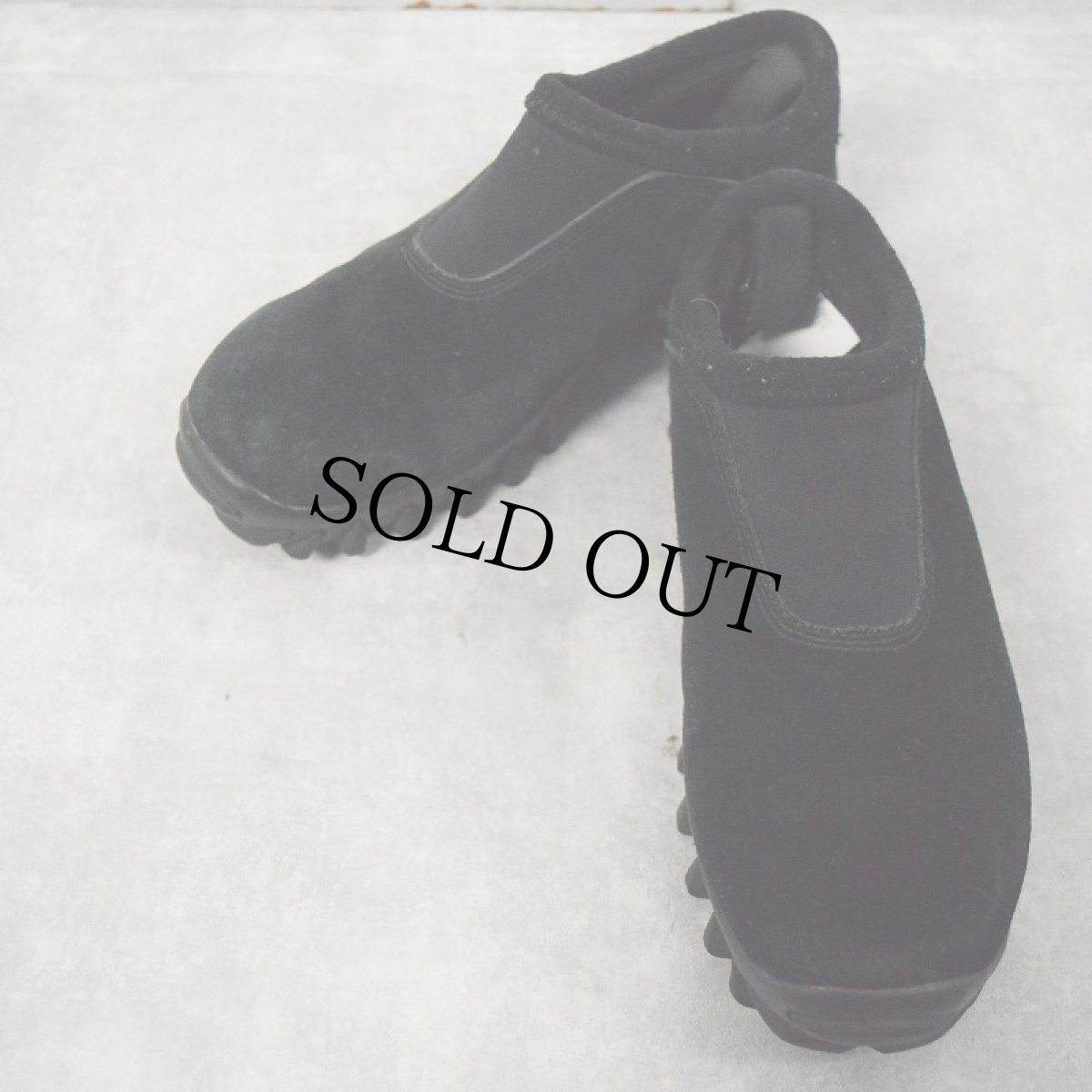 画像1: 2000's SALOMON SNOW CLOG スリッポンシューズ BLACK 25cm (1)