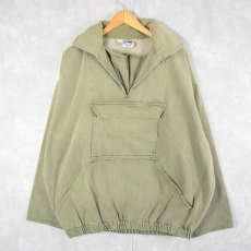 画像1: KINSALE SMOCKS IRELAND製 コットンツイル フィッシャーマンスモック XXL (1)