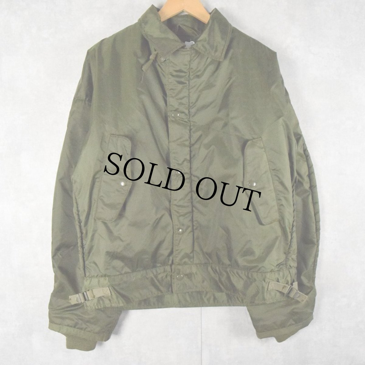 画像1: 60's U.S.NAVY A-1 Extreme Cold Weather Impermeable デッキジャケット LARGE (1)