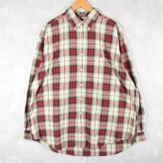 画像2: Ralph Lauren "BLAKE" チェック柄 コットンボタンダウンシャツ XL (2)