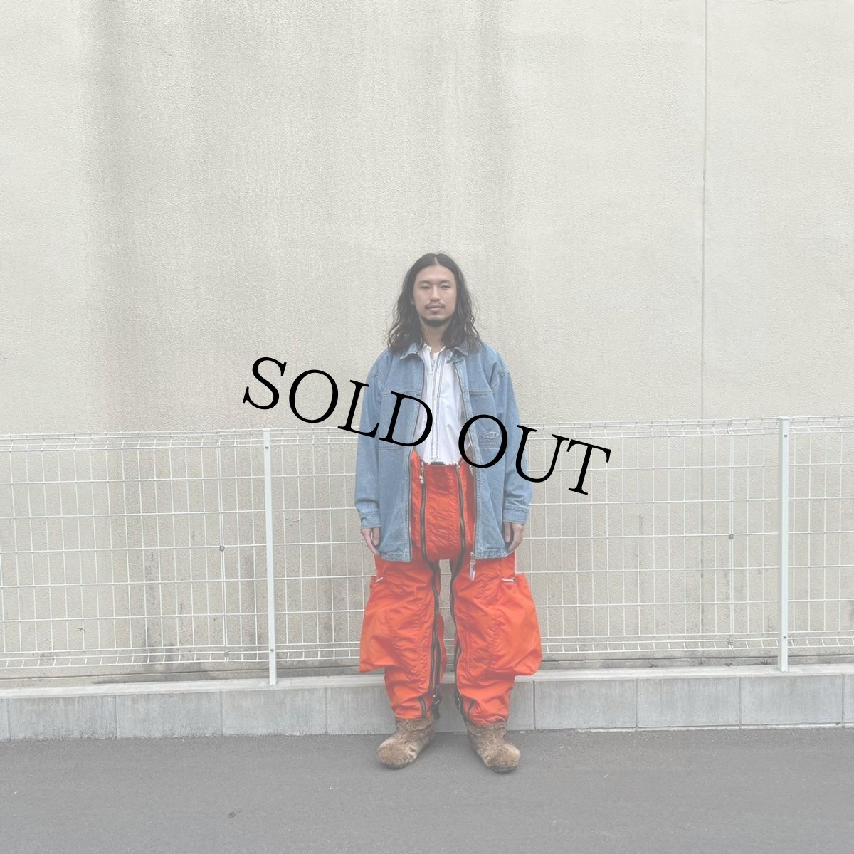 画像5: 90's Canadian Armed Forces Search and Rescue(CAFSAR) Para Rescue Wind proof Trousers LARGE (5)