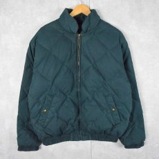 画像1: 80〜90's Eddie Bauer キルティングダウンジャケット M (1)