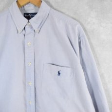 画像1: Ralph Lauren "BIG SHIRT" オックスフォードボタンダウンシャツ L (1)